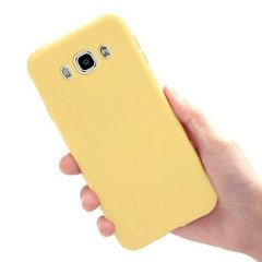 Чехол Style для Samsung J5 2016 / J510 Бампер силиконовый желтый