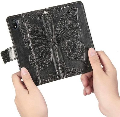 Чохол Butterfly для Xiaomi Redmi 7A книжка шкіра PU чорний