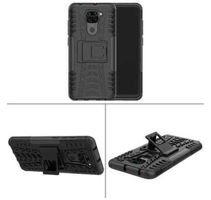 Чехол Armor для Xiaomi Redmi 10X противоударный бампер Black