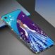 Чехол Glass-case для Iphone SE 2020 бампер накладка Blue Dress