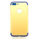 Чехол GKK 360 для Iphone 7 Plus / 8 Plus Бампер оригинальный с вырезом Gold-blue