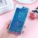 Чохол Glitter для Huawei Y5 2018 / Y5 Prime 2018 / DRA-L21 бампер Рідкий блиск синій