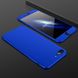 Чехол GKK 360 для Iphone SE 2020 Бампер оригинальный без вырезa накладка Blue