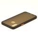 Чехол Matteframe для Samsung Galaxy A10S / A107F бампер матовый противоударный Черный