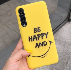 Чехол Style для Samsung Galaxy A30s 2019 / A307F силиконовый бампер Желтый Be Happy