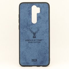 Чохол Deer для Xiaomi Redmi Note 8 Pro бампер накладка Синій