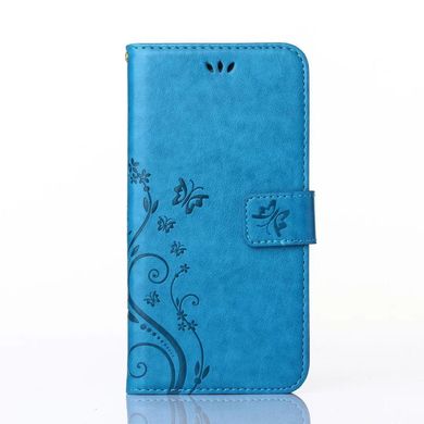 Чехол Butterfly для Samsung Galaxy J7 Neo / J701 книжка женский голубой