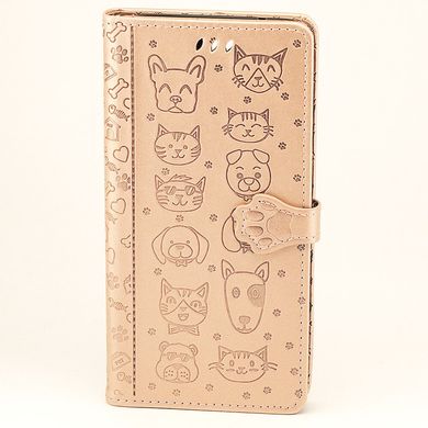 Чехол Cat and Dog для Samsung Galaxy S20 Ultra книжка кожа PU Rose-Gold