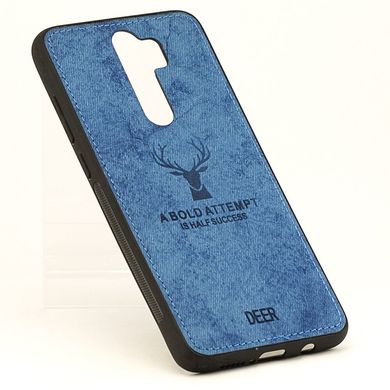 Чехол Deer для Xiaomi Redmi Note 8 Pro бампер накладка Синий
