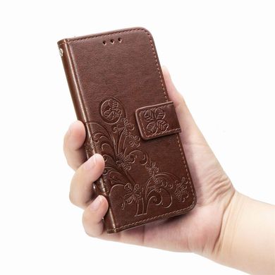 Чехол Clover для Xiaomi Redmi 7A книжка кожа PU Коричневый