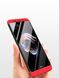 Чехол GKK 360 для Xiaomi Redmi Note 5 / Note 5 Pro Global бампер оригинальный Black-Red