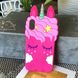Чохол 3D Toy для Iphone XS бампер гумовий Єдиноріг Pink