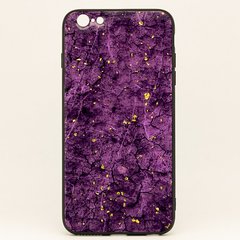 Чехол Epoxy для Iphone 7 / 8 бампер мраморный Purple