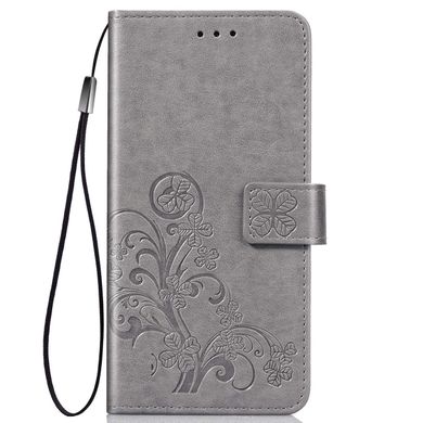 Чехол Clover для Xiaomi Redmi 7A книжка кожа PU Серый