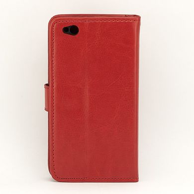 Чохол Idewei для Xiaomi Redmi Go книжка шкіра PU червоний