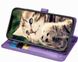 Чехол Cat and Dog для Samsung Galaxy S20 Ultra книжка кожа PU Сиреневый