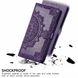 Чехол Vintage для Xiaomi Redmi 12 книжка кожа PU с визитницей фиолетовый