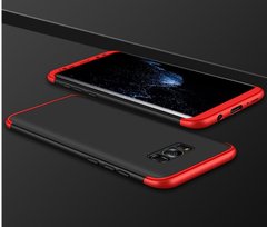 Чохол GKK 360 для Samsung Galaxy S8 / G950 бампер накладка Black-Red