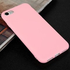 Стильний випадок для iPhone 7/8 Бампер Матовий рожевий