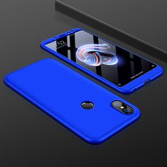 Чехол GKK 360 для Xiaomi Redmi Note 5 / Note 5 Pro Global бампер оригинальный Blue