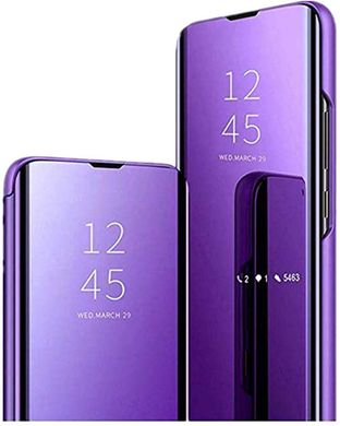 Чехол Mirror для Xiaomi Redmi 4A книжка зеркальная Clear View Purple
