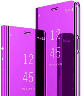 Чохол Mirror для Xiaomi Redmi 7A книжка дзеркальна Clear View Purple