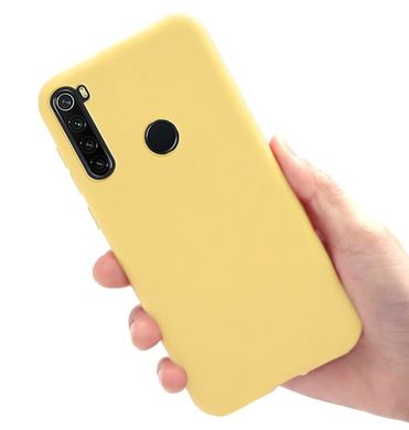 Чехол Style для Xiaomi Redmi Note 8T силиконовый бампер Желтый