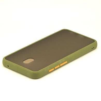 Чехол Matteframe для Xiaomi Redmi 8A бампер матовый противоударный зеленый