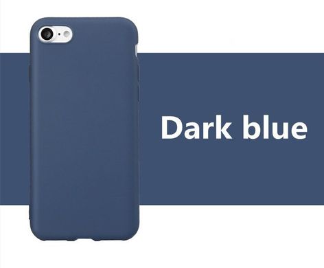 Чехол Style для Iphone 5 / 5s бампер силиконовый синий