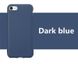 Чехол Style для Iphone 5 / 5s бампер силиконовый синий