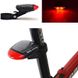 Габаритний задній ліхтар Robesbon на сонячній батареї для велосипеда Чорний 909