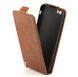 Чехол Idewei для Iphone SE 2020 флип вертикальный кожа PU коричневый