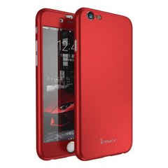 Чохол Ipaky для Iphone 6 / 6s бампер + скло 100% оригінальний red 360