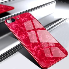 Чохол Marble для Iphone 7 Plus / 8 Plus бампер мармуровий оригінальний Red