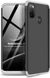 Чехол GKK 360 для Samsung Galaxy M21 / M215 бампер оригинальный Black-Silver