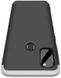 Чохол GKK 360 для Samsung Galaxy M21 / M215 бампер оригінальний Black-Silver