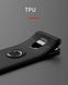 Чохол TPU Ring для Xiaomi Redmi Note 9S бампер з підставкою кільцем Black