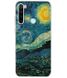 Чехол Print для Xiaomi Redmi Note 8T силиконовый бампер van Gogh